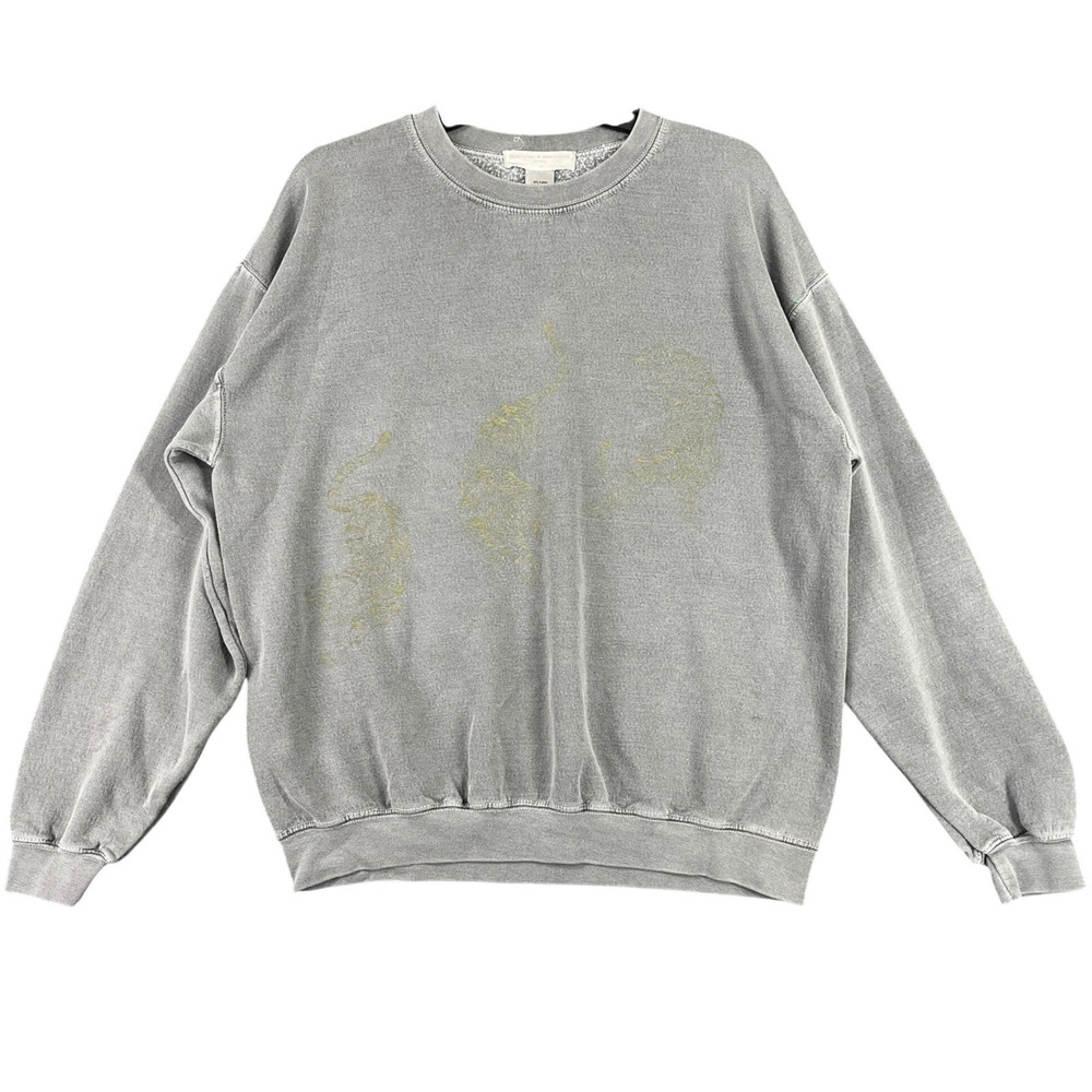 Project Social T Urban Outfitters‎ Sweatshirt Womens S/M Tiger Graphic Oversized